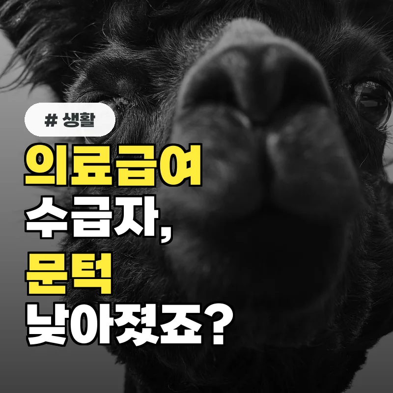 의료급여 수급자, 생각보다 문턱 낮다? 확대된 대상조건 3가지